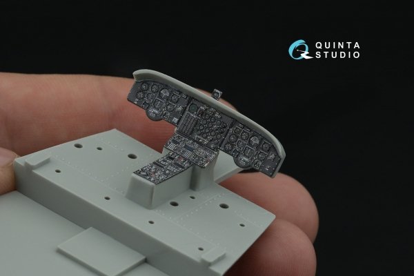 Quinta Studio QD48507 CH-47D 3D-Printed coloured Interior on decal paper (Italeri) 1/48