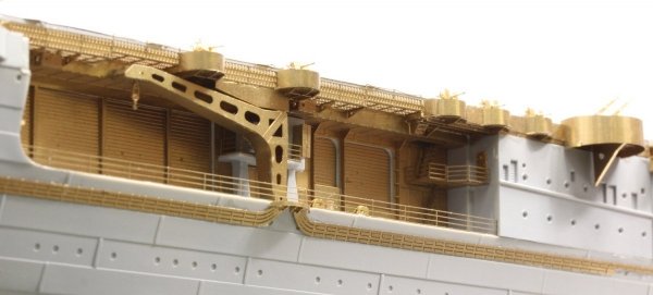 Pontos 37031FN USS CV-6 Enterprise 1942 Detail up set (Teak tone wooden deck) 1/350