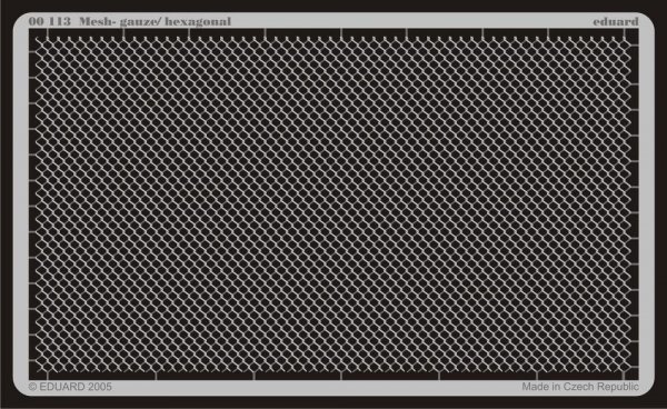Eduard 00113 Mesh - gauze/ Hexagonal