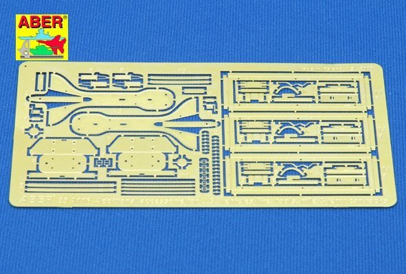 Aber 35A116 Additional accessories for U.S. vehicles like: tools, rifle and jerry can racks (1:35)