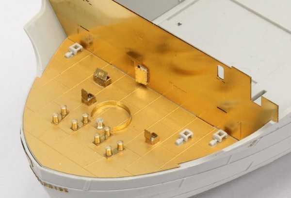 Pontos 37031FN USS CV-6 Enterprise 1942 Detail up set (Teak tone wooden deck) 1/350