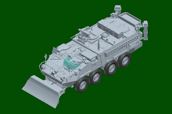 Trumpeter 07456 Stryker M1132 engineering vehicle with SOB engineering shovel 1/72