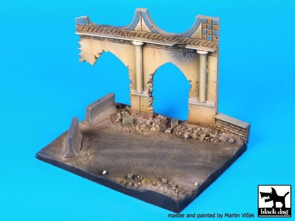 Black Dog D72005 Iraq street base 1/72