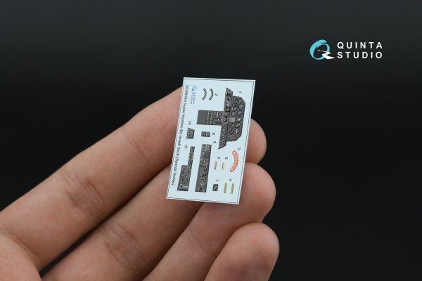 Quinta Studio QD48549 Super Mystere B2 Israeli Sa’ar 3D-Printed &amp; coloured Interior on decal paper (Special Hobby) 1/48