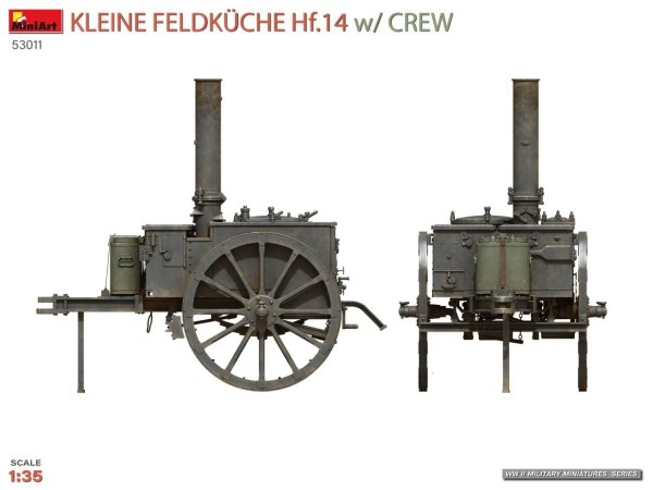 MiniArt 53011 Kleine Feldkuche Hf. 13 w/ Crew 1/35