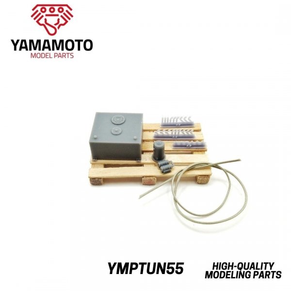 Yamamoto YMPTUN55 Fuel Tank + Swirl 1/24