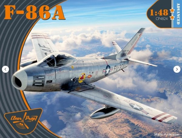 Clear Prop! CP4824 F-86A Sabre ADVANCED KIT