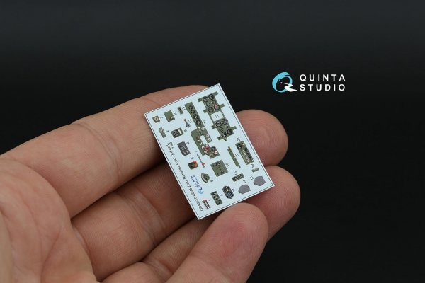 Quinta Studio QD48610 A6M5 Zero (Nakajima Production) 3D-Printed &amp; coloured Interior on decal paper (Eduard) 1/48