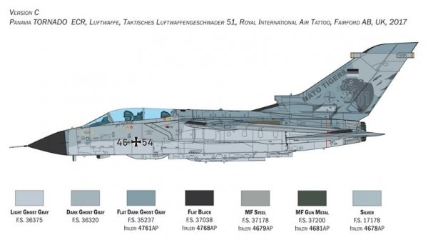 Italeri 2517 Tornado ECR 1/32
