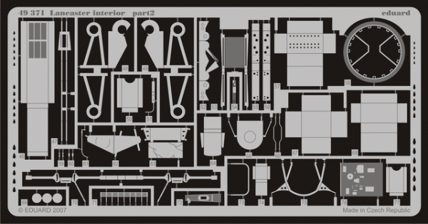 Eduard 49371 Lancaster interior 1/48 Tamiya