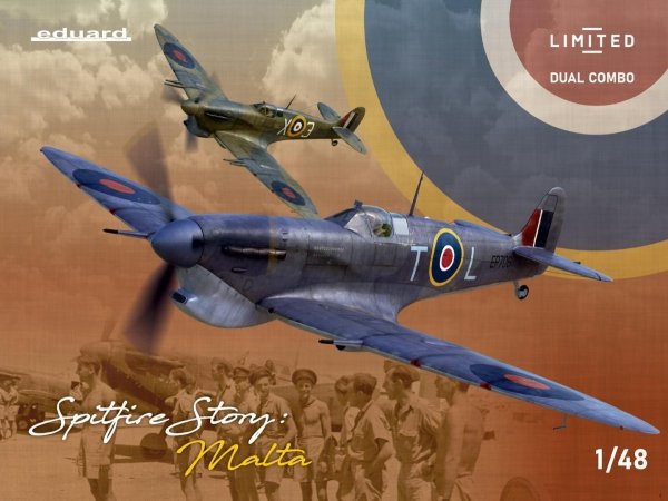 Eduard 11172 SPITFIRE STORY: MALTA DUAL COMBO Limited edition 1/48
