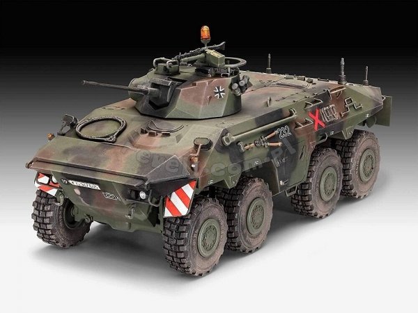 Revell 03321 SpPz 2 Luchs &amp; 3D Puzzle Diorama 1/35
