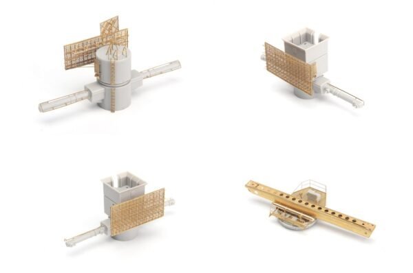 MK1 Design MS-20020 DKM Battleship SCHARNHORST RADAR &amp; MAST PARTS for Trumpeter 1/200