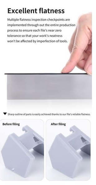 DSPIAE AT-FX02 Coated Stainless Steel File 600 / 1200 (1 piece)