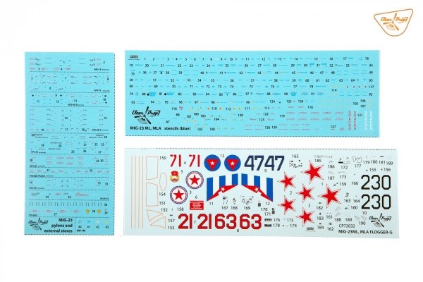 Clear Prop! CP72032 MiG-23ML/MLA Flogger-G ADVANCED KIT 1/72