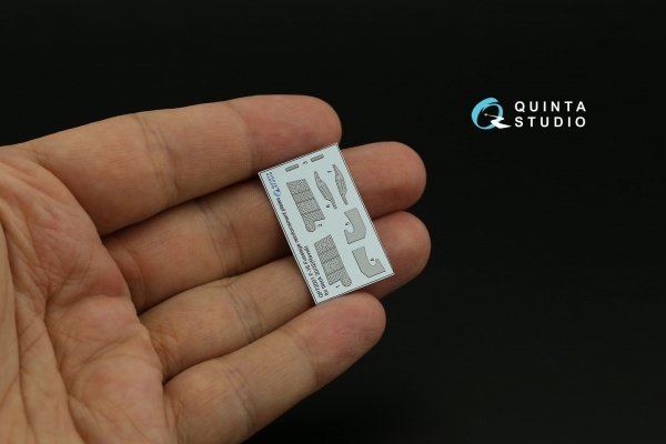 Quinta Studio QP72001 F-16 block 30/32 reinforcement plates (Revell) 1/72