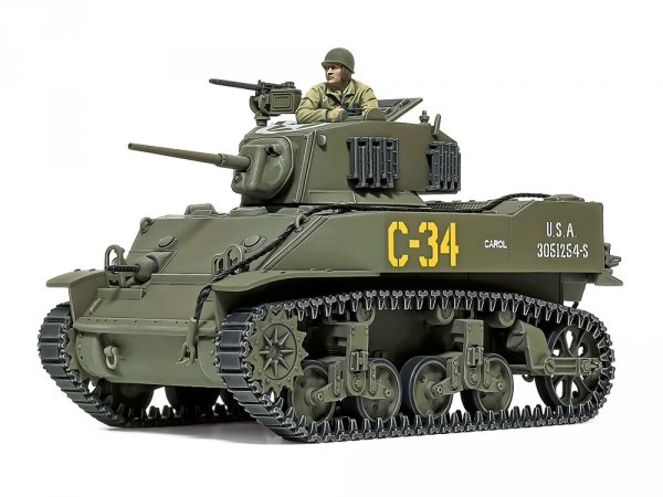 Tamiya 32606 US Light Tank M5A1 Stuart 1/48