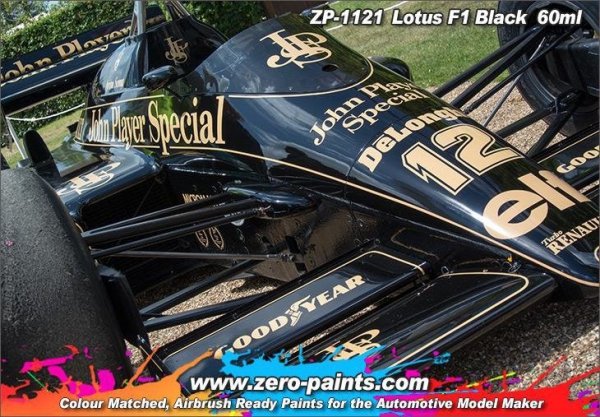 Zero Paints ZP-1121 Lotus F1 JPS Black 60ml