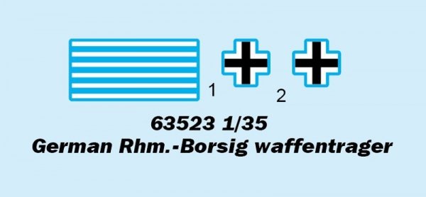 I Love Kit 63523 German Rhm.-Borsig Waffentrager 1/35