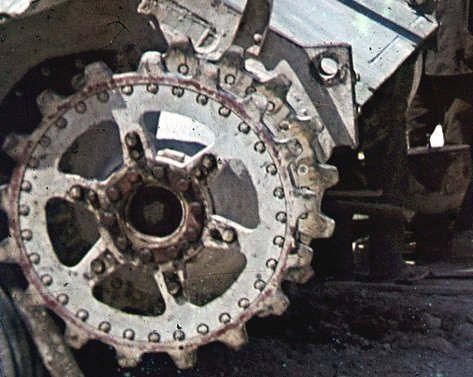 Panzer Art RE35-327 Damage drive wheels for “Panther” tank 1/35