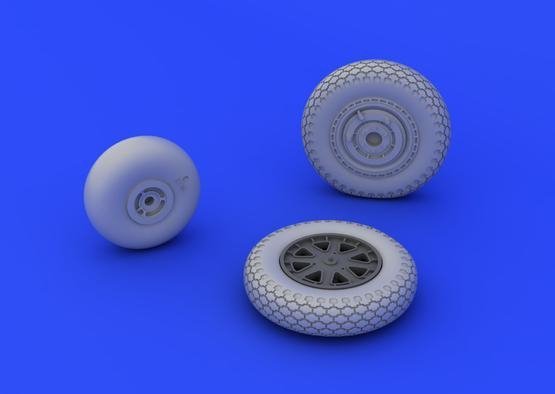 Eduard 648202 P-39 wheels early 1/48 EDUARD