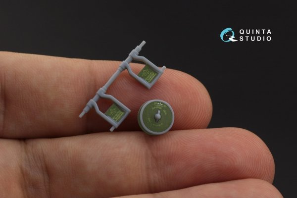 Quinta Studio QD32102 T-6G 3D-Printed coloured Interior on decal paper (Kitty Hawk) 1/32