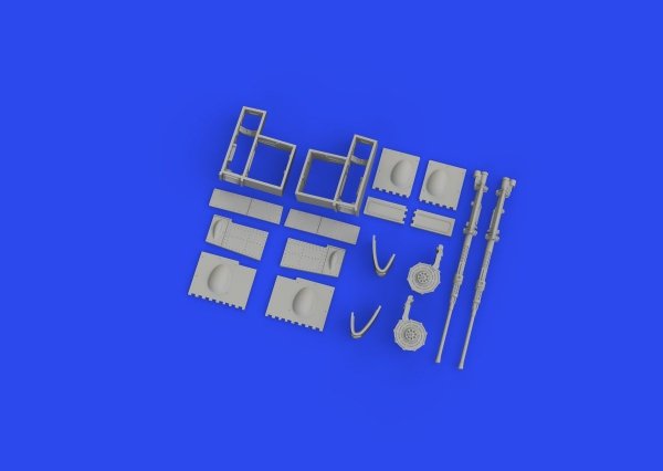 Eduard 648884 A6M3 gun bays long barrel PRINT EDUARD 1/48