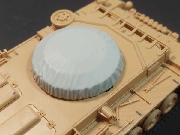 Panzer Art RE35-773 PzIII Munitionpanzer canvas dome 1/35
