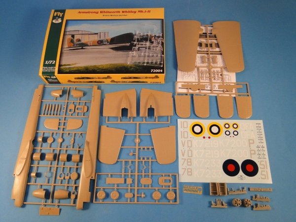 Fly 72004 Armstrong Whitworth Whitley Mk.I-II 1:72