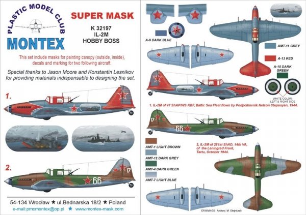 Montex K32197 IL-2 M 1/32