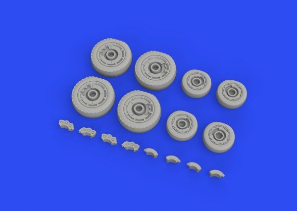 Eduard 648734 CH-47A wheels HOBBY BOSS  1/48