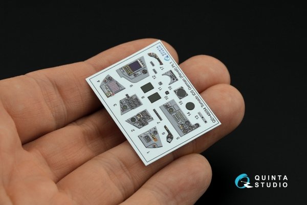 Quinta Studio QD+48054 Tornado IDS German 3D-Printed &amp; coloured Interior on decal paper (Revell) (with 3D-printed resin parts) 1/48