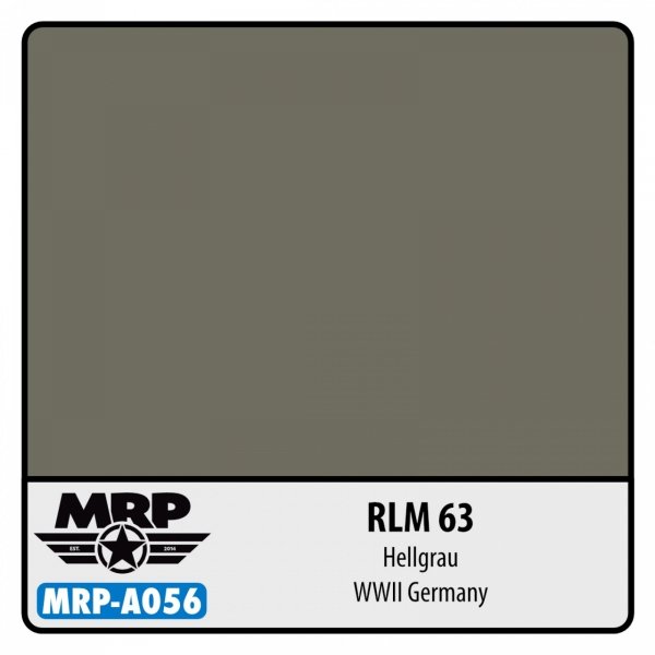 Mr. Paint MRP-A056 RLM 63 Hellgrau - aqua colors - 17ml