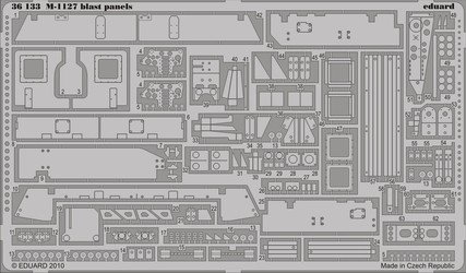Eduard 36133 M-1127 blast panels 1/35 Trumpeter