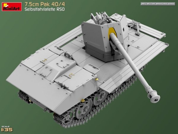 MiniArt 35483 7.5cm Pak 40/4. Selbstfahrlafette RSO 1/35