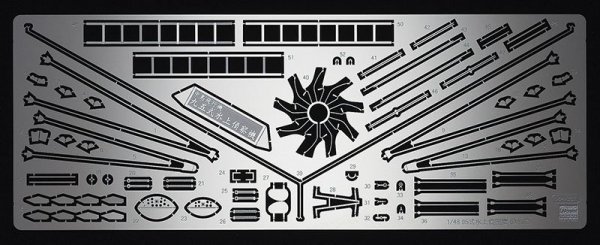 Hasegawa QG55 (72155) Nakajima E8N Detail Etching Parts 1/48