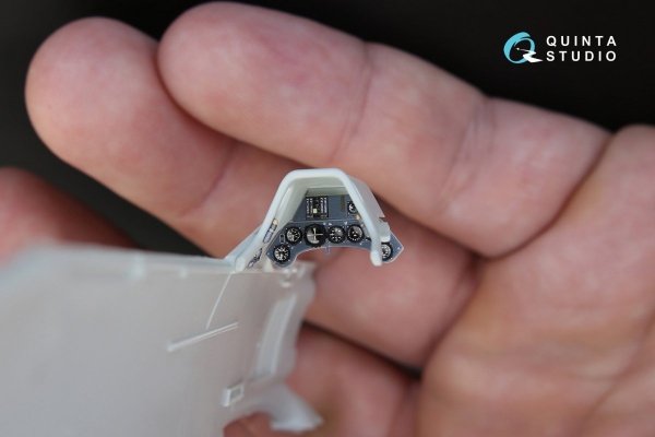 Quinta Studio QD32062 Fw 190F-8 3D-Printed &amp; coloured Interior on decal paper (for Revell kit) 1/32