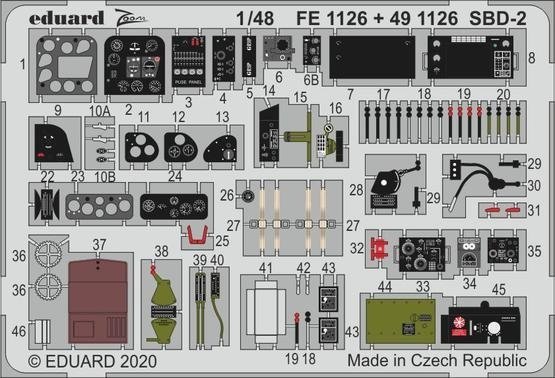 Eduard 491126 SBD-2 ACADEMY 1/48