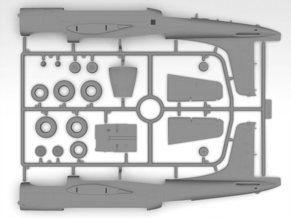 ICM 48280 B-26K with USAF Pilots &amp; Ground Personnel 1/48