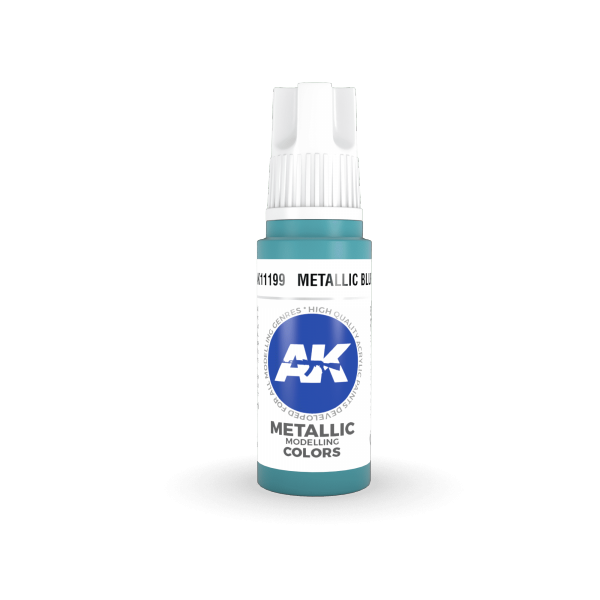 AK Interactive AK11199 METALLIC BLUE – METALLIC 17ml