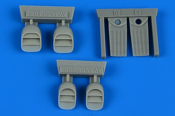 Aires 7384 Harrier AV-8A/GR.1/GR.3 exhaust nozzles 1/72 Airfix