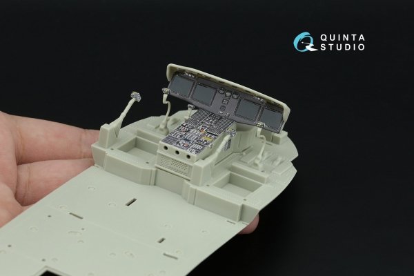 Quinta Studio QDS-35166 МН-60R Seahawk 3D-Printed &amp; coloured Interior on decal paper (Kitty Hawk) (Small version) 1/35