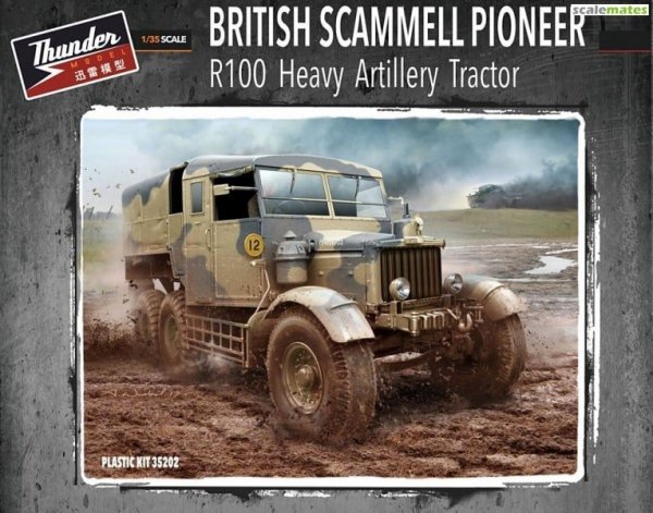 Thunder Model 35202 British Scammell Pioneer R100 artillery tractor 1/35