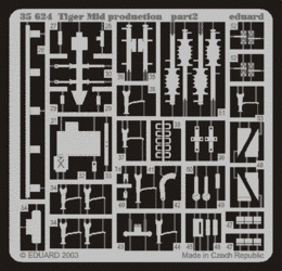 Eduard 35624 Tiger I Mid. Production 1:35 Tamiya