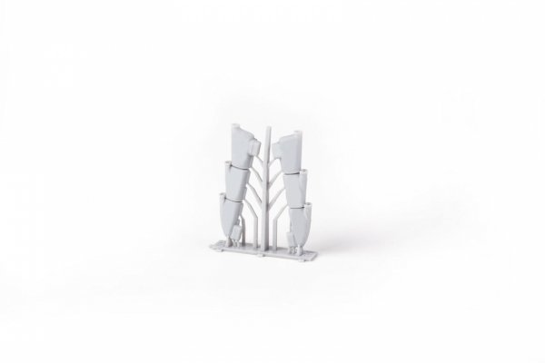 Eduard 6481185 Hawker Hurricane Mk.I - Exhaust Rounded (3D-Printed / for Arma Hobby Kits) 1/48