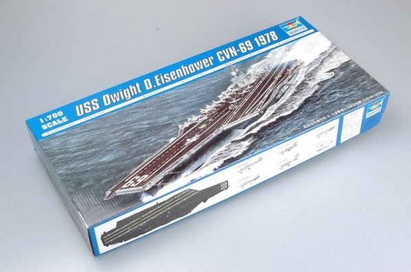 Trumpeter 05753 USS Dwight D.Eisenhower CVN-69 1978 1:700