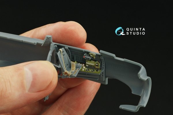 Quinta Studio QD48492 A6M2 Zero Mitsubishi Production 3D-Printed coloured Interior on decal paper (Eduard) 1/48