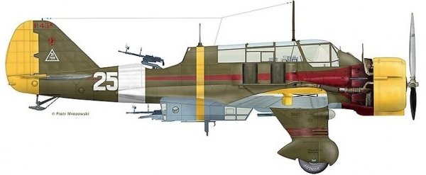 Mirage Hobby 481404 PZL.43 A 'CHAYKA' Bulgarian Air Force 1941-1944 1/48