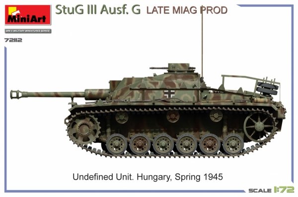 MiniArt 72112 StuG III Ausf. G Late Miag Prod. 1/35