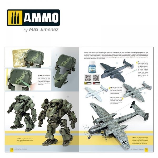 Ammo of Mig 6131 AMMO Modeling Guide – How to Paint with the Airbrush (English)